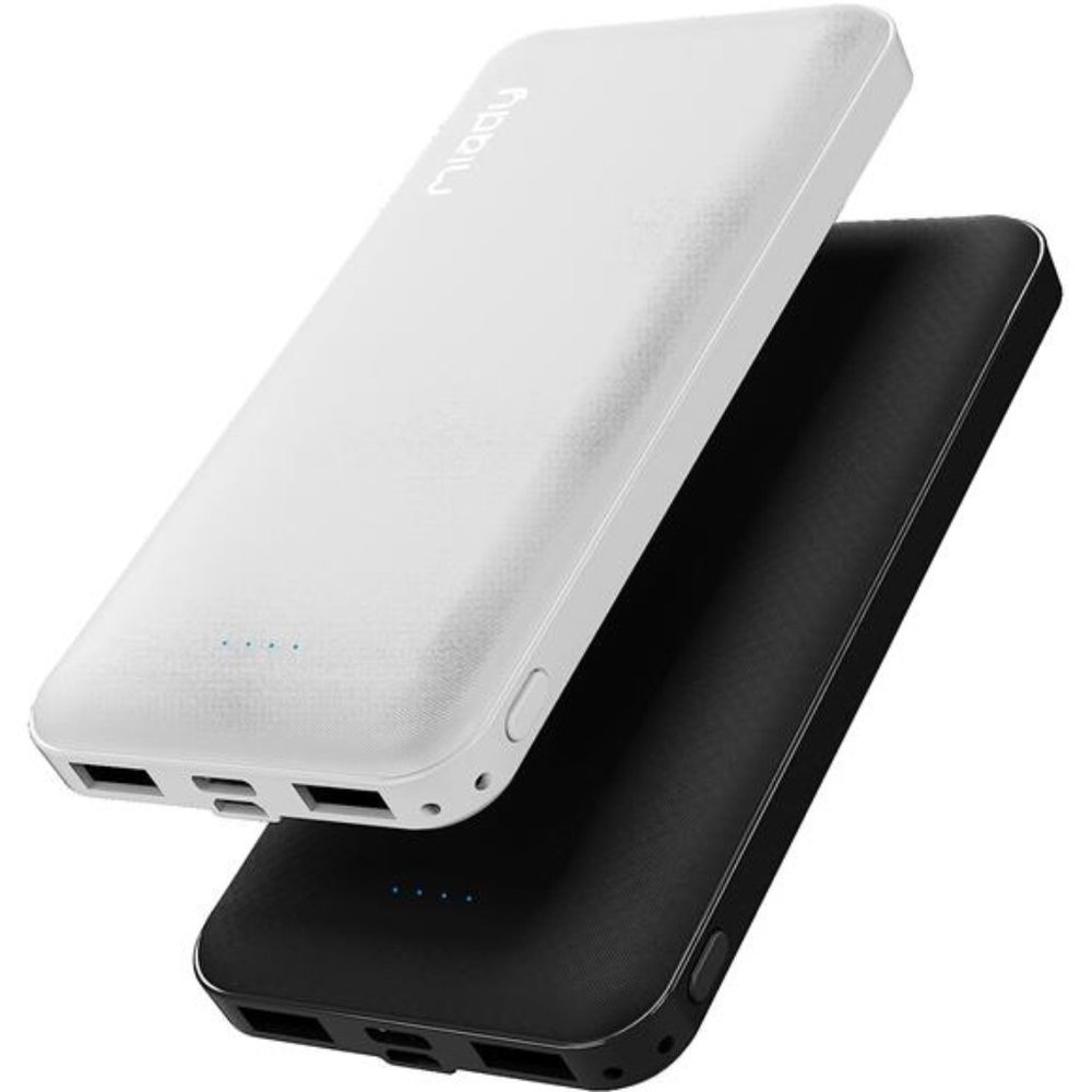 2-Pack 10000mAh Dual USB Portable Chargers
